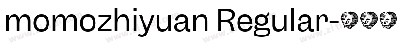 momozhiyuan Regular字体转换